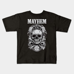 MAYHEM OFFICIAL VTG Kids T-Shirt